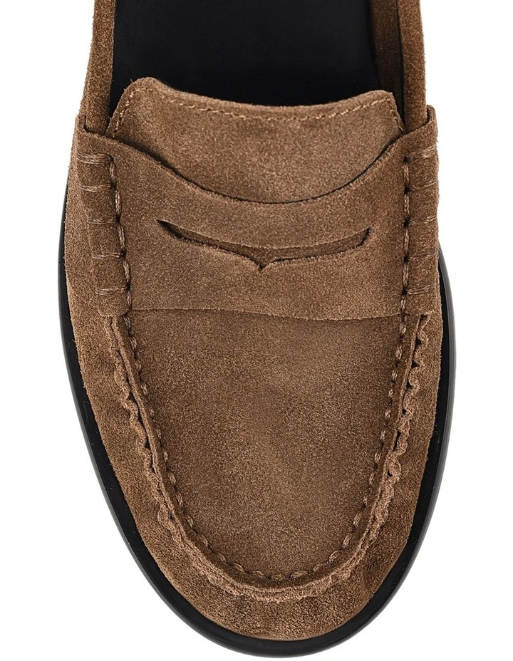 Paddy Loafers in Toffee Brown Suede image 4