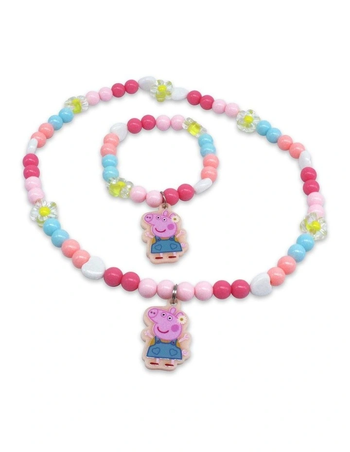 Necklace And Bracelet Set in Multi image 1