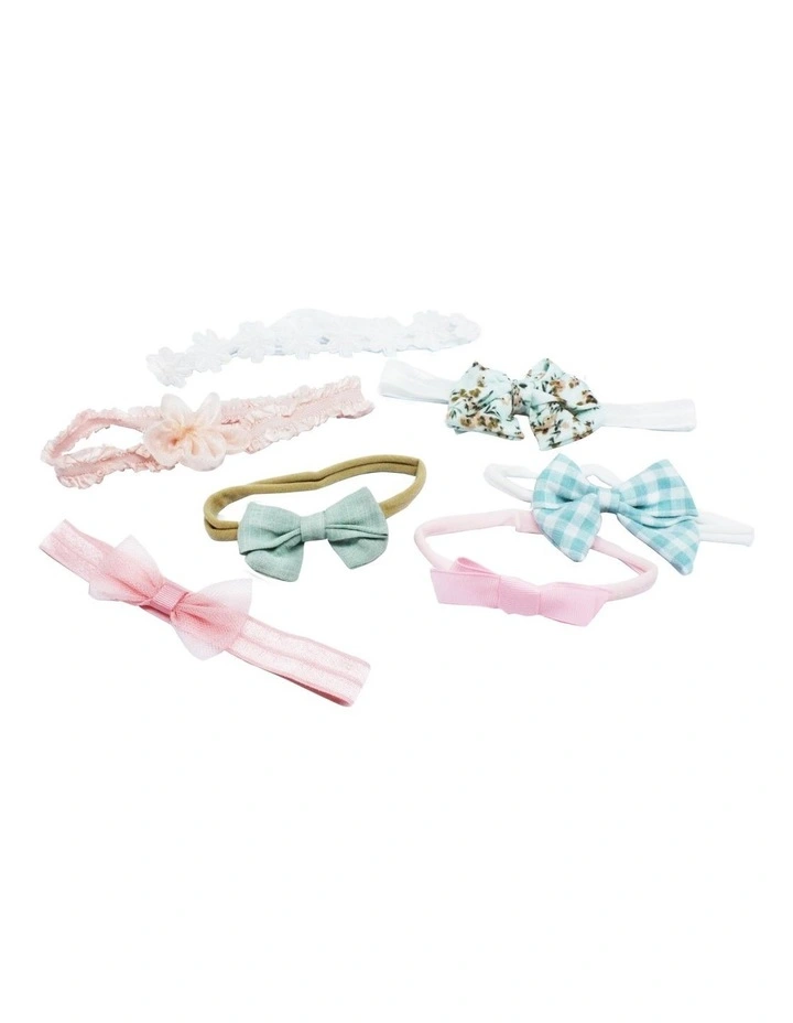 Headband 7 Pack in Multi image 1