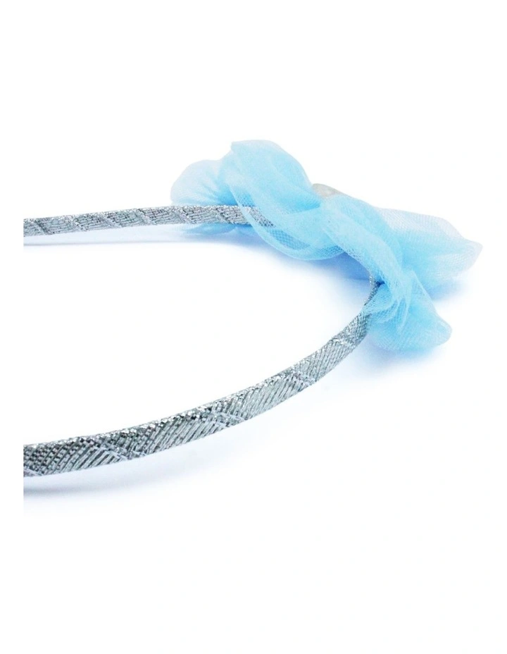Disney Tulle Bow Headband in Blue image 3