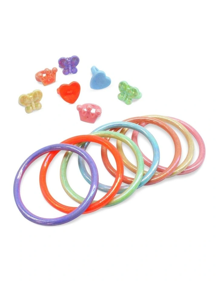 Bangle And Ring Set in Multi image 1