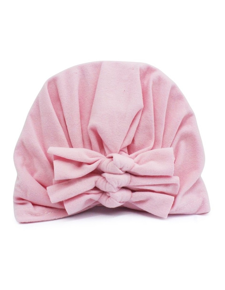 Bow Turban 3 Pack in Pink Assorted