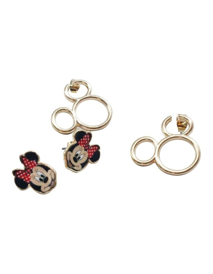 Minnie Christmas Earrings 2 Pack Assorted