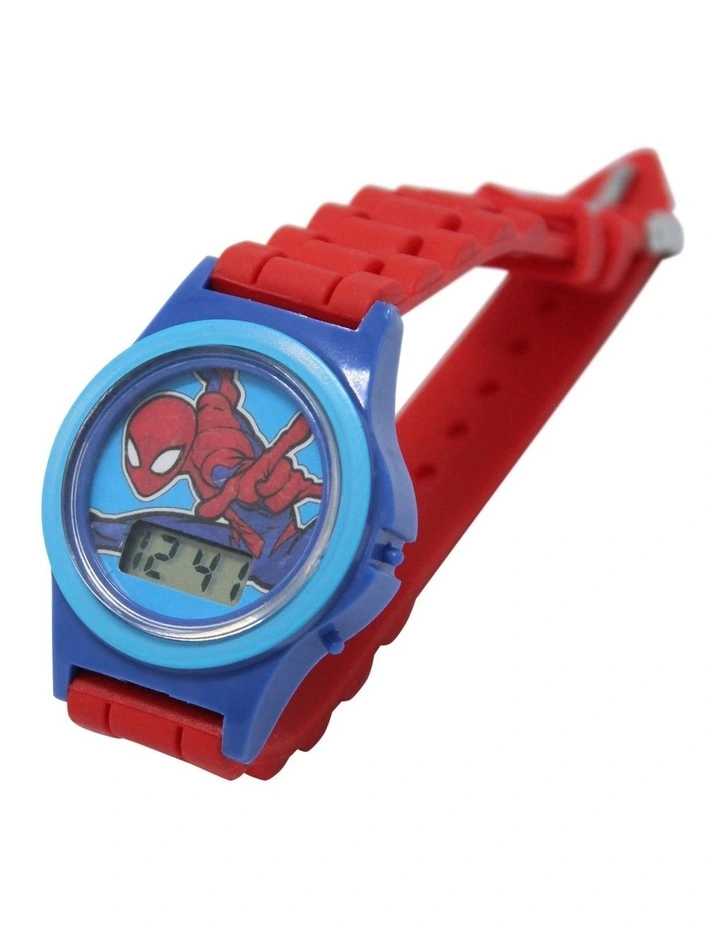 Spider-Man Hero Red Silicone Watch image 1