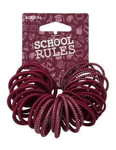 Mega Hairtie Pack in Maroon