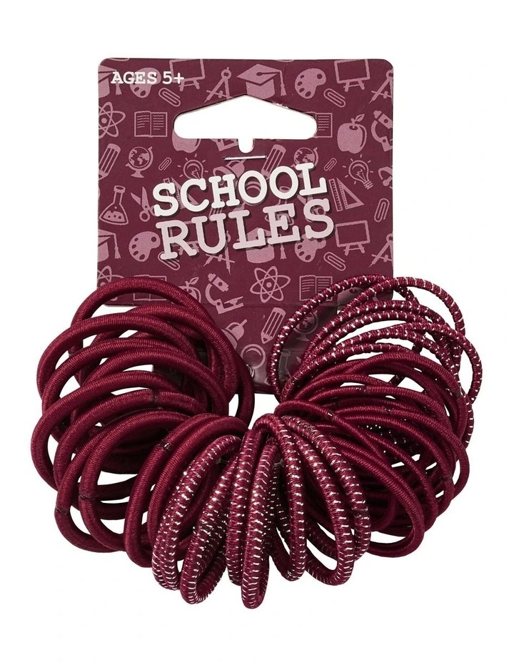Mega Hairtie Pack in Maroon image 1