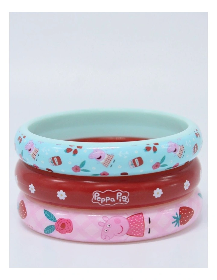 Jam Bangles 3 Pack in Multi image 3