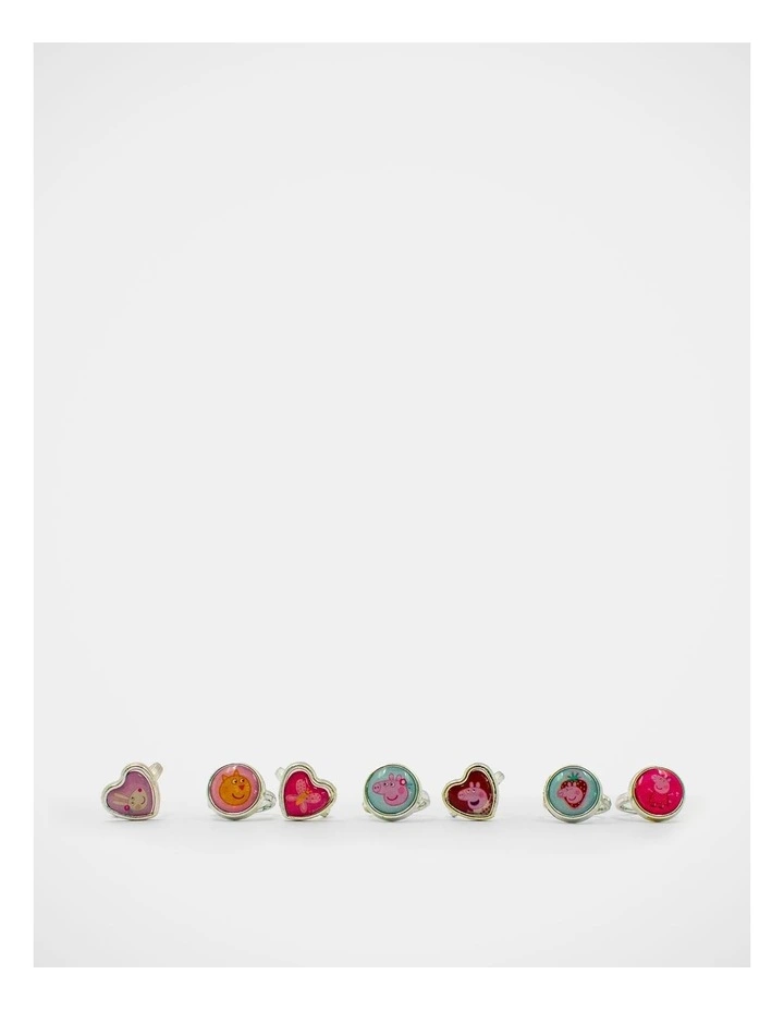 Peppa Pig Stick On Earring and Ring Set image 4