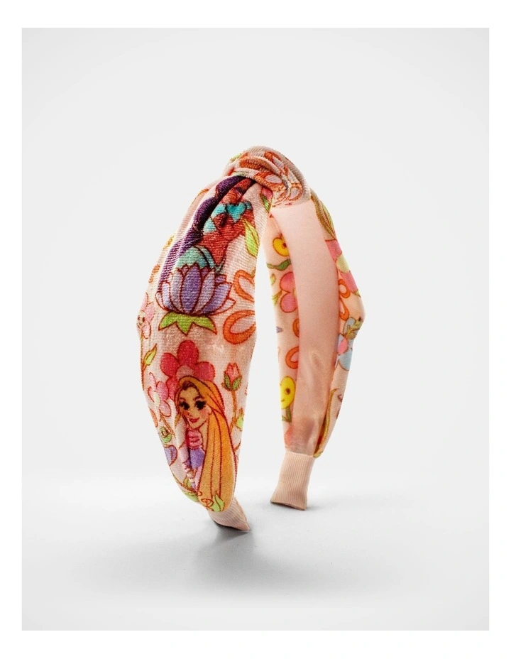Disney Princess Velvet Printed Knot Aliceband image 3