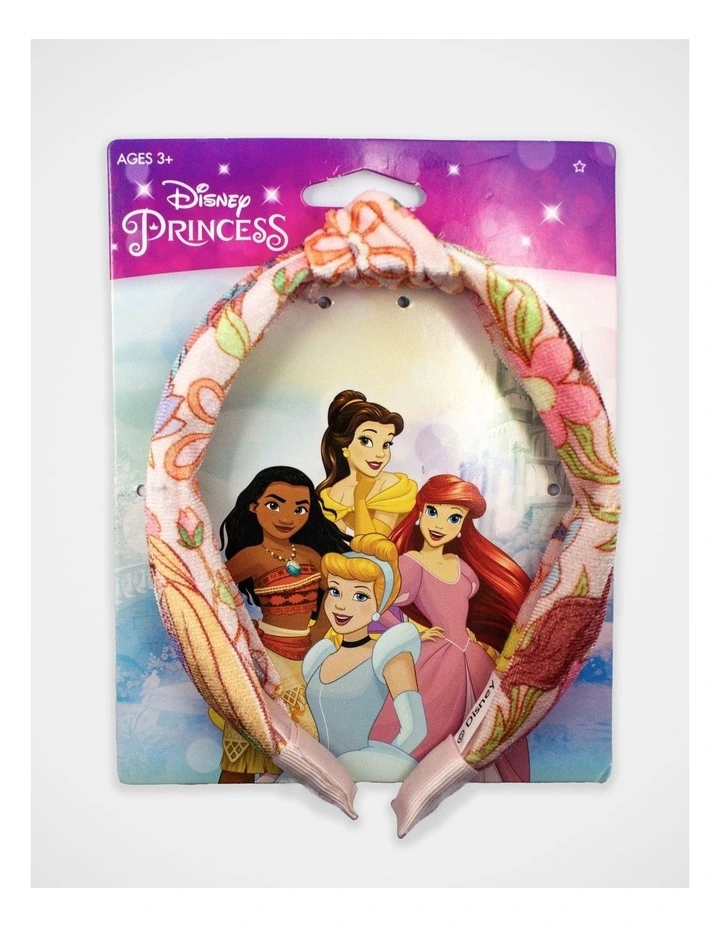 Disney Princess Velvet Printed Knot Aliceband image 4