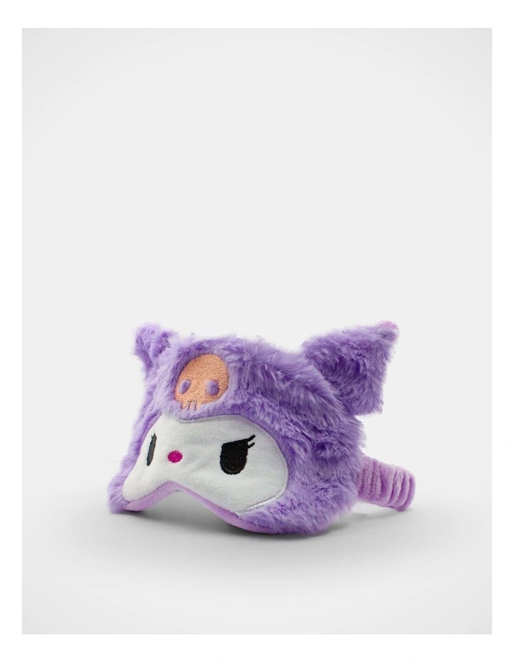 Kuromi Fur Eyemask in Purple image 2