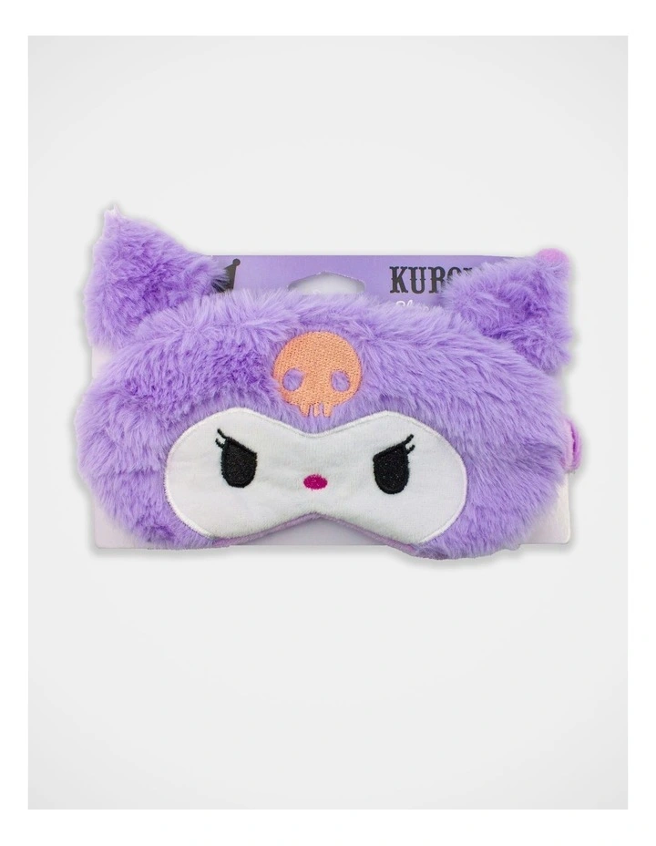 Kuromi Fur Eyemask in Purple image 4