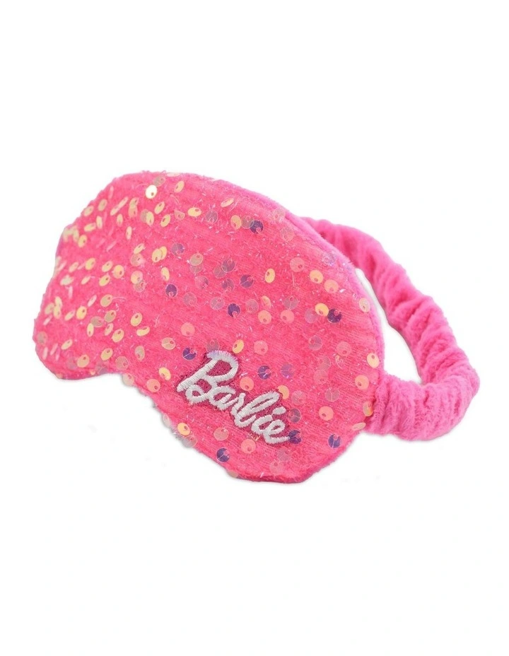 Barbie Sequin Eye Mask in Pink image 3