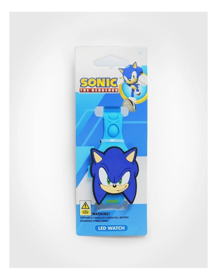 Silicone Flip Digi Watch in Multi image 2