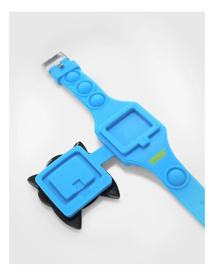Silicone Flip Digi Watch in Multi image 6
