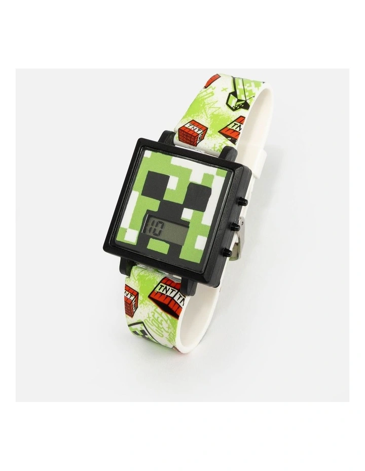 Minecraft Creeper Kids Digital Watch image 1