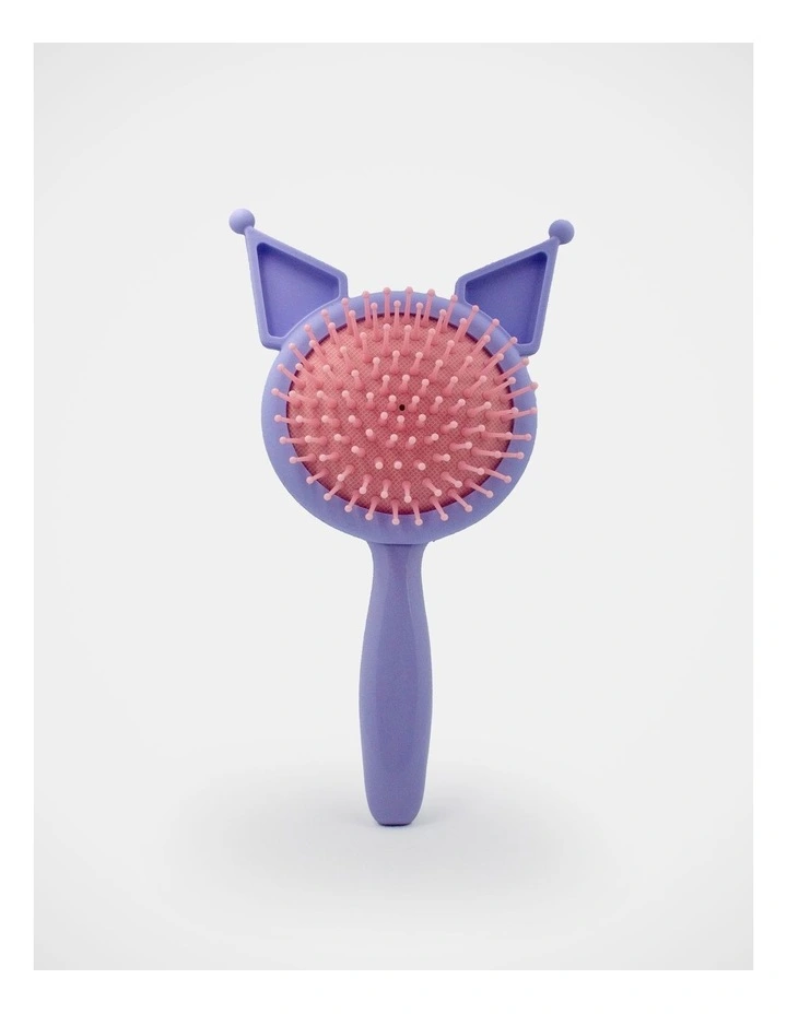 Kuromi Mirror Hairbrush in Purple image 4