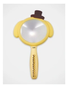 Pompompurin Mirror Hairbrush in Yellow