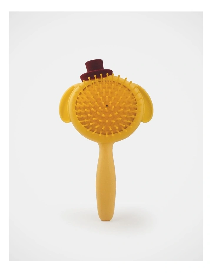 Pompompurin Mirror Hairbrush in Yellow image 4