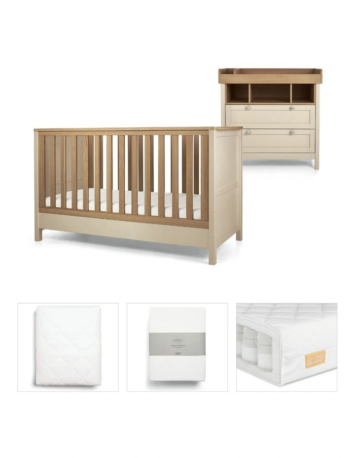 Harwell Cashmere Set 5 Piece in Beige image 1
