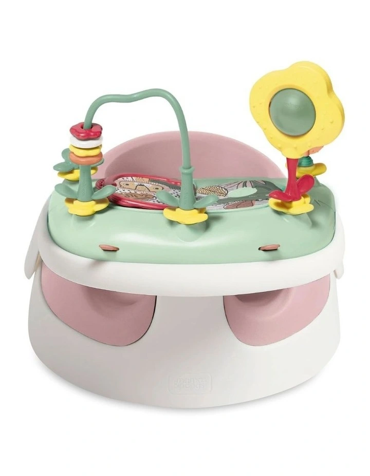 Snug Floor Seat with Activity Tray in Blossom image 1