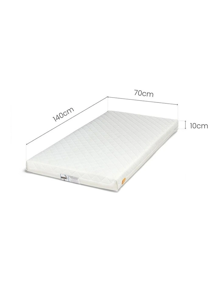 Harwell Toddler Bed 5 Piece Set in White/Natural image 3