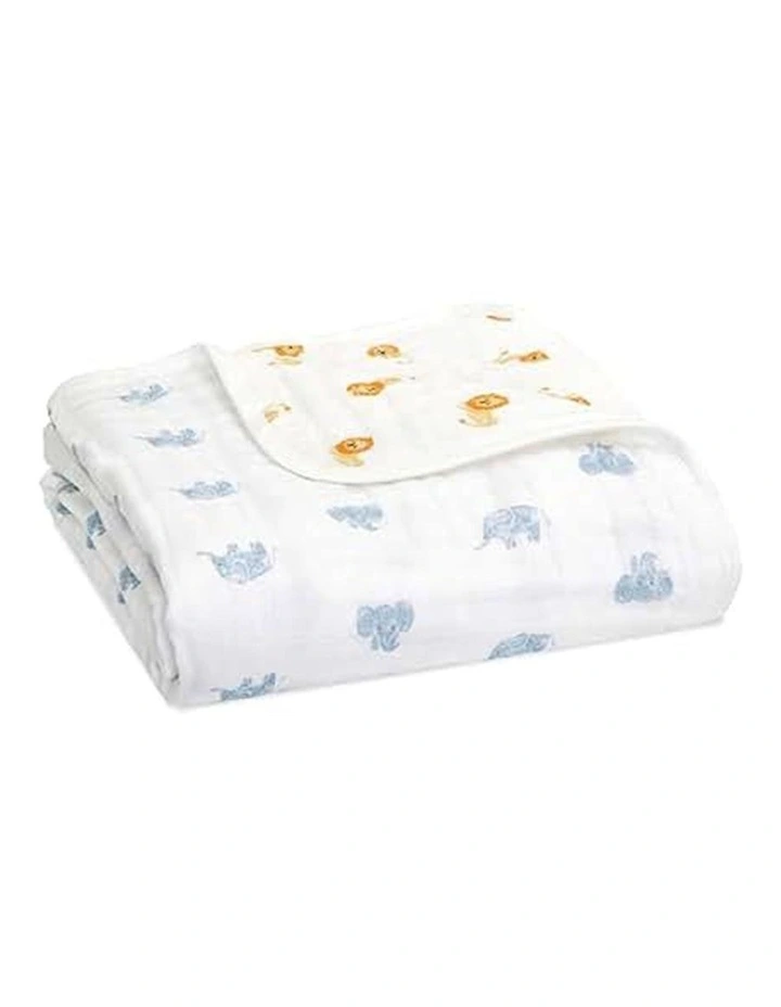 Outdoors Organic Dream Blanket in Blue image 1