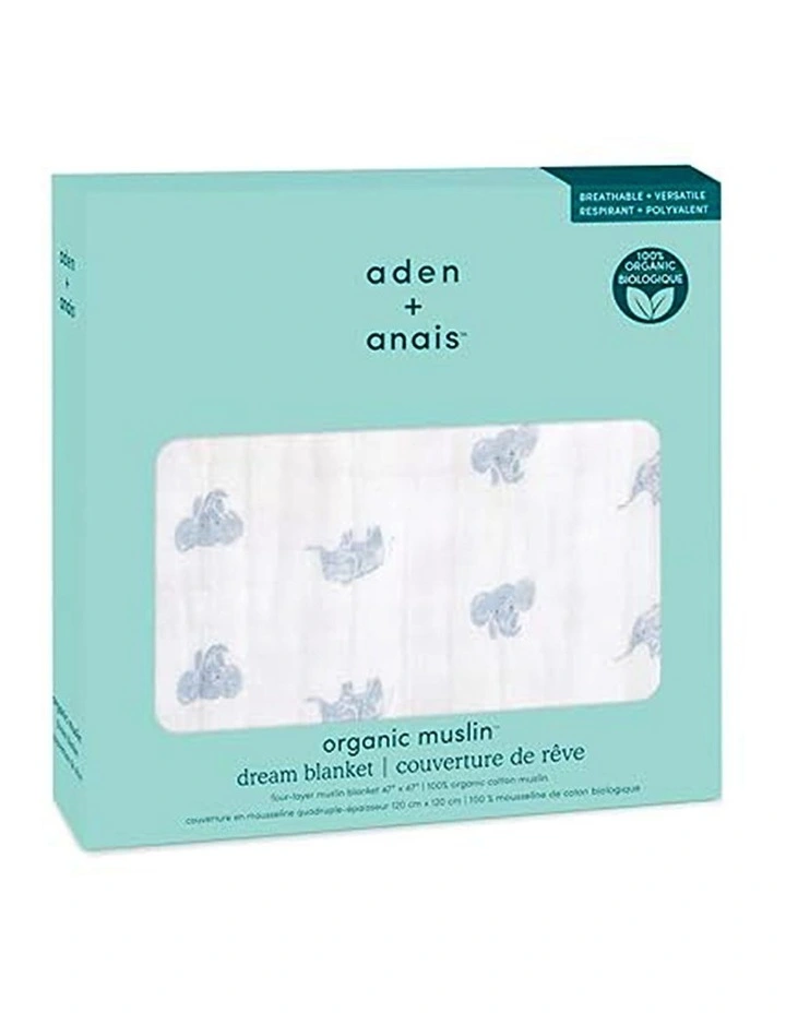 Outdoors Organic Dream Blanket in Blue image 2