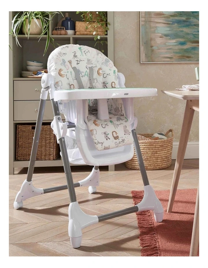 Snax Adjustable Highchair in Animal Alphabet image 4