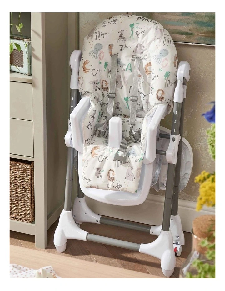 Snax Adjustable Highchair in Animal Alphabet image 6