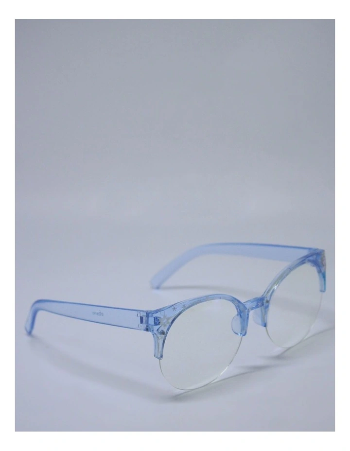 Frozen Snowflake Blue Blockers Sunglasses image 3