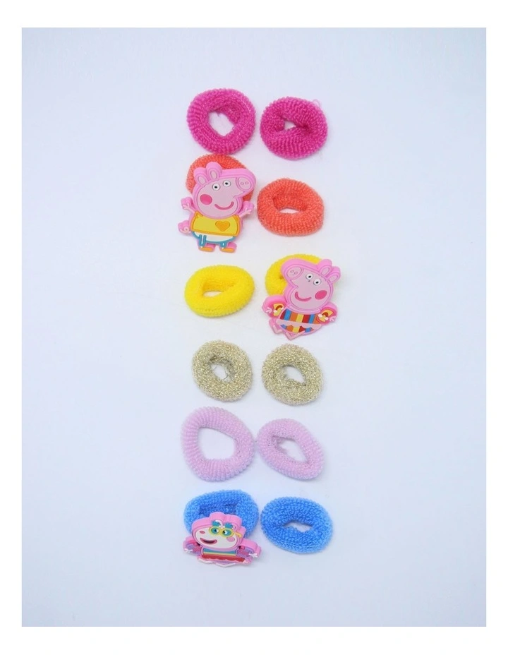 Mini Hair Ties 12 Pack in Multi image 2