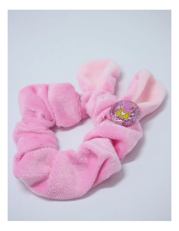 Plush Scrunchie in Multi image 3