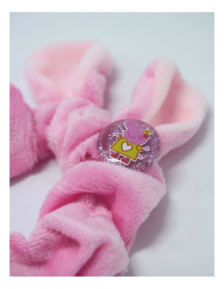 Plush Scrunchie in Multi image 4