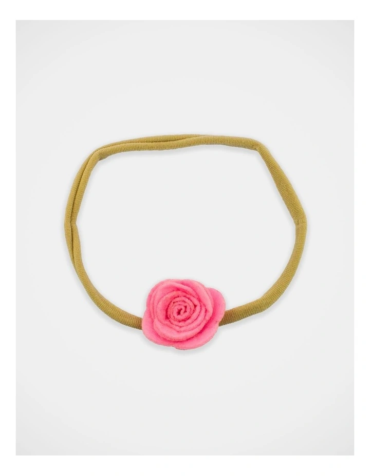 Floral Bow and Flower Hair Wrap 3 Pack image 3