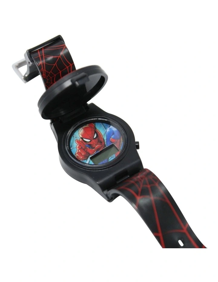 Silicone Flip Digital Watch in Multi image 2