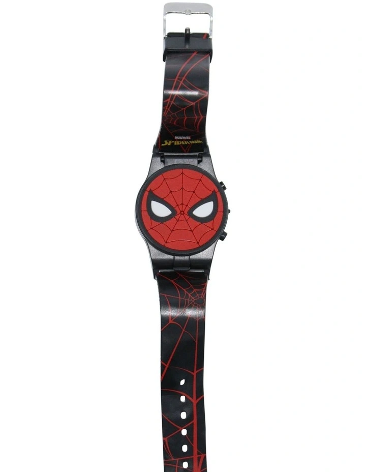 Silicone Flip Digital Watch in Multi image 3