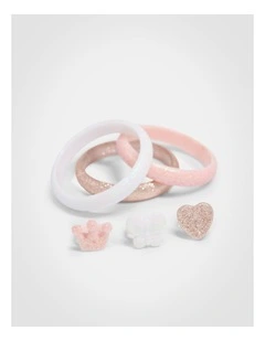 Glitter Bangles in Multi