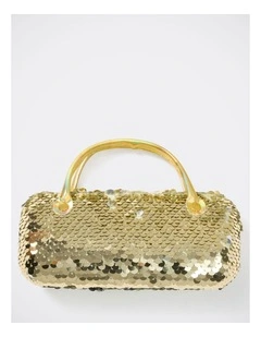 Sequin Sunglasses Case in Multi