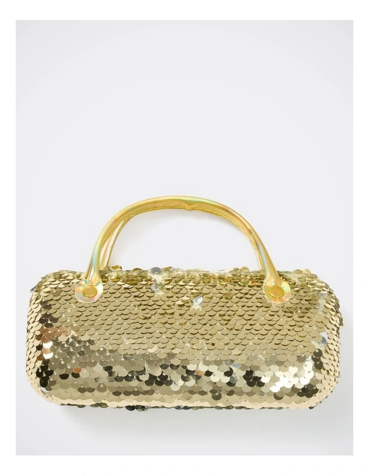 Sequin Sunglasses Case in Multi image 1