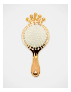 Crown Hairbrush in Rose Gold