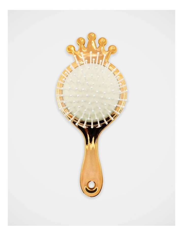 Crown Hairbrush in Rose Gold image 1