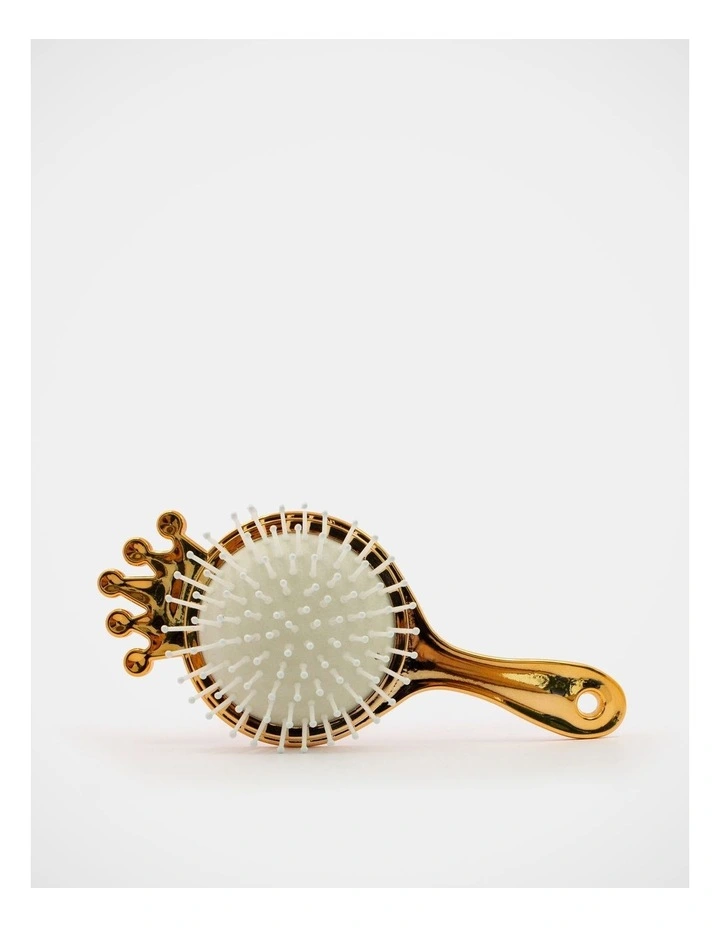 Crown Hairbrush in Rose Gold image 4