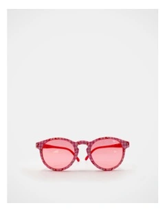 Gingham Cherry Fashion Glasses in Multi