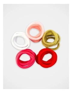 Nylon Hairtie 25 Pack in Multi