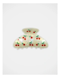 Cherry Pint Hair Claw in Multi
