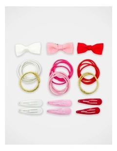 Snapclip and Hairties Set in Multi
