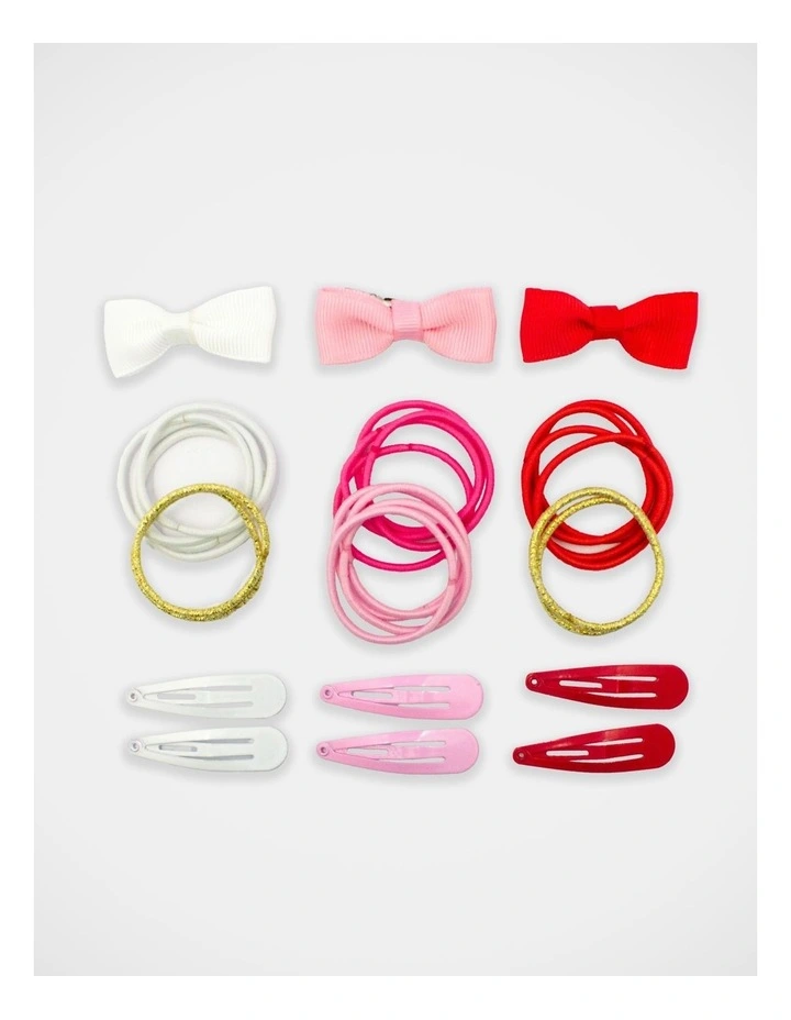 Snapclip and Hairties Set in Multi image 1