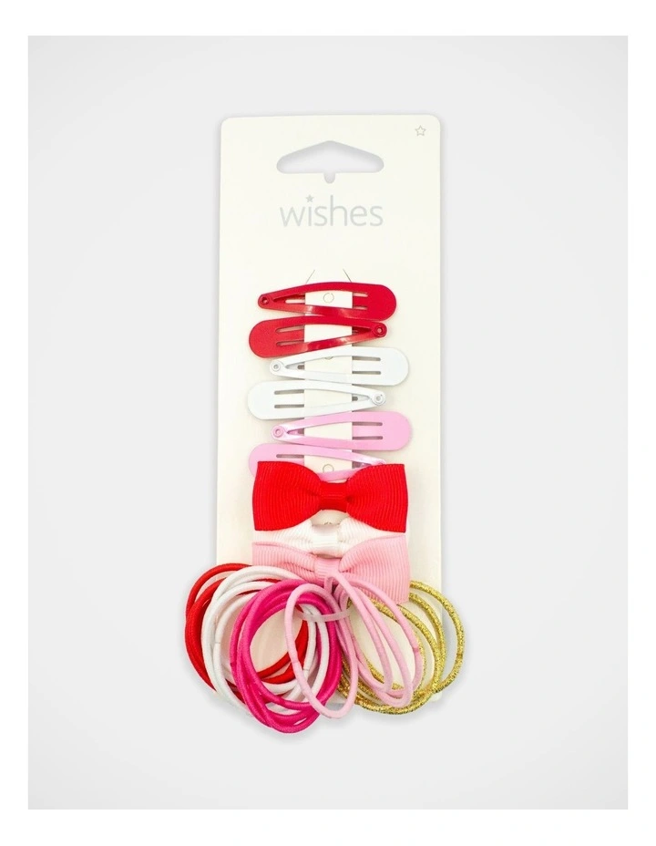 Snapclip and Hairties Set in Multi image 3