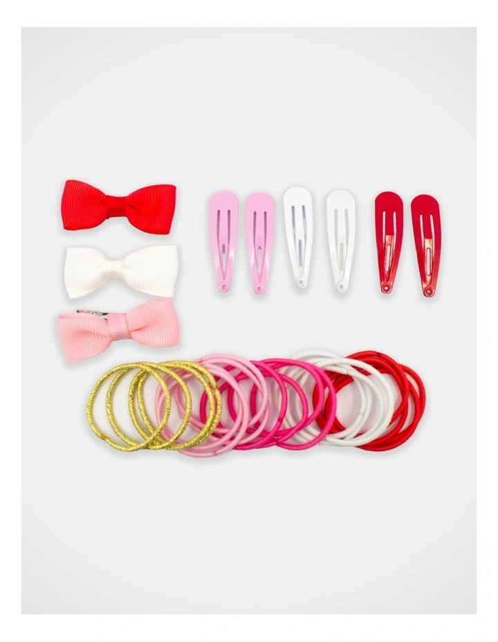 Snapclip and Hairties Set in Multi image 4